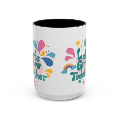 Mug - Elegant Gold Accent Ceramic Tea Cup - Gift for Coffee Lover
