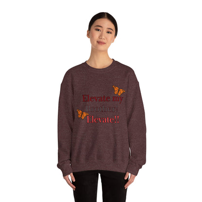Butterfly Crewneck Sweatshirt - Unisex Inspirational Wear