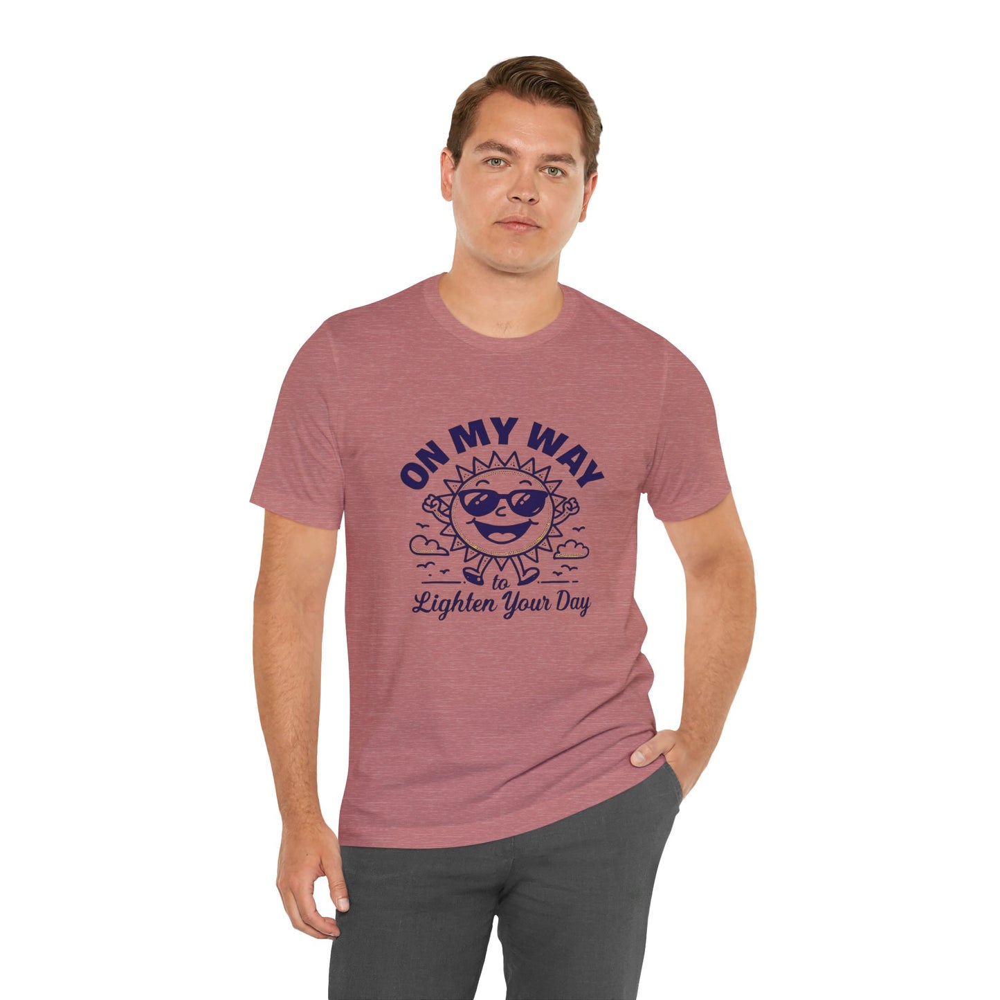 Sunny Vibes T-Shirt – Unisex Graphic Tee for Summer | Funny Casual Shirt, Gift for Friends, Positive Mood Tee