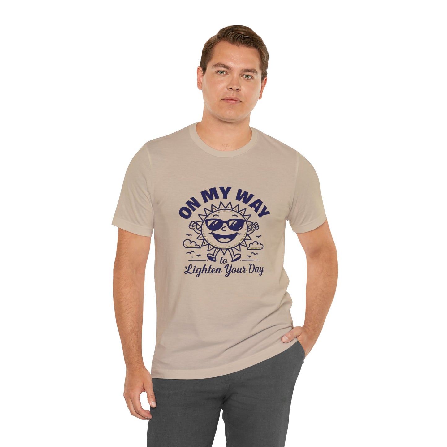 Sunny Vibes T-Shirt – Unisex Graphic Tee for Summer | Funny Casual Shirt, Gift for Friends, Positive Mood Tee