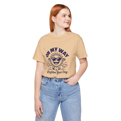 Sunny Vibes T-Shirt – Unisex Graphic Tee for Summer | Funny Casual Shirt, Gift for Friends, Positive Mood Tee