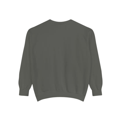 Positive Garment-Dyed Sweatshirt - Inspirational Motivational Jumper Cozy Crewneck