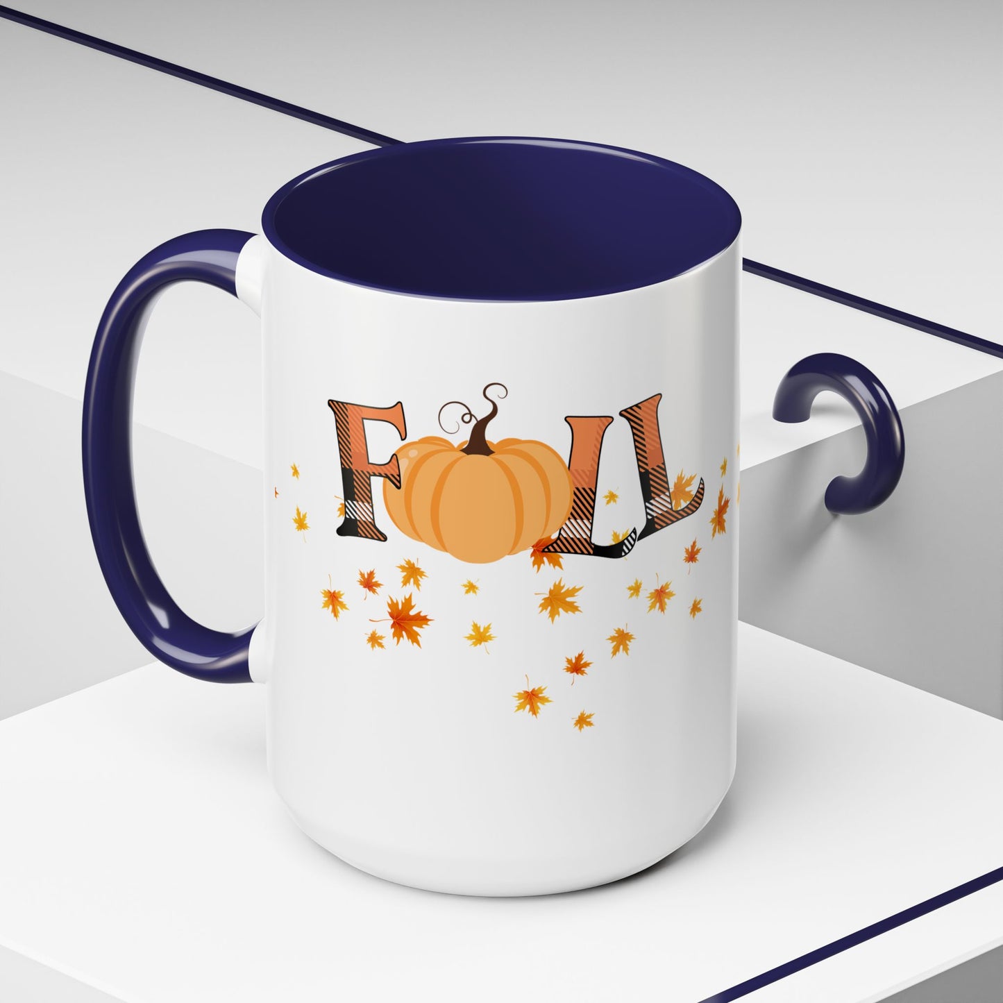 Coffee Mug | Autumn Pumpkin Mug | Cozy Fall Halloween Drinkware | Seasonal Thanksgiving Gift