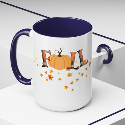 Coffee Mug | Autumn Pumpkin Mug | Cozy Fall Halloween Drinkware | Seasonal Thanksgiving Gift