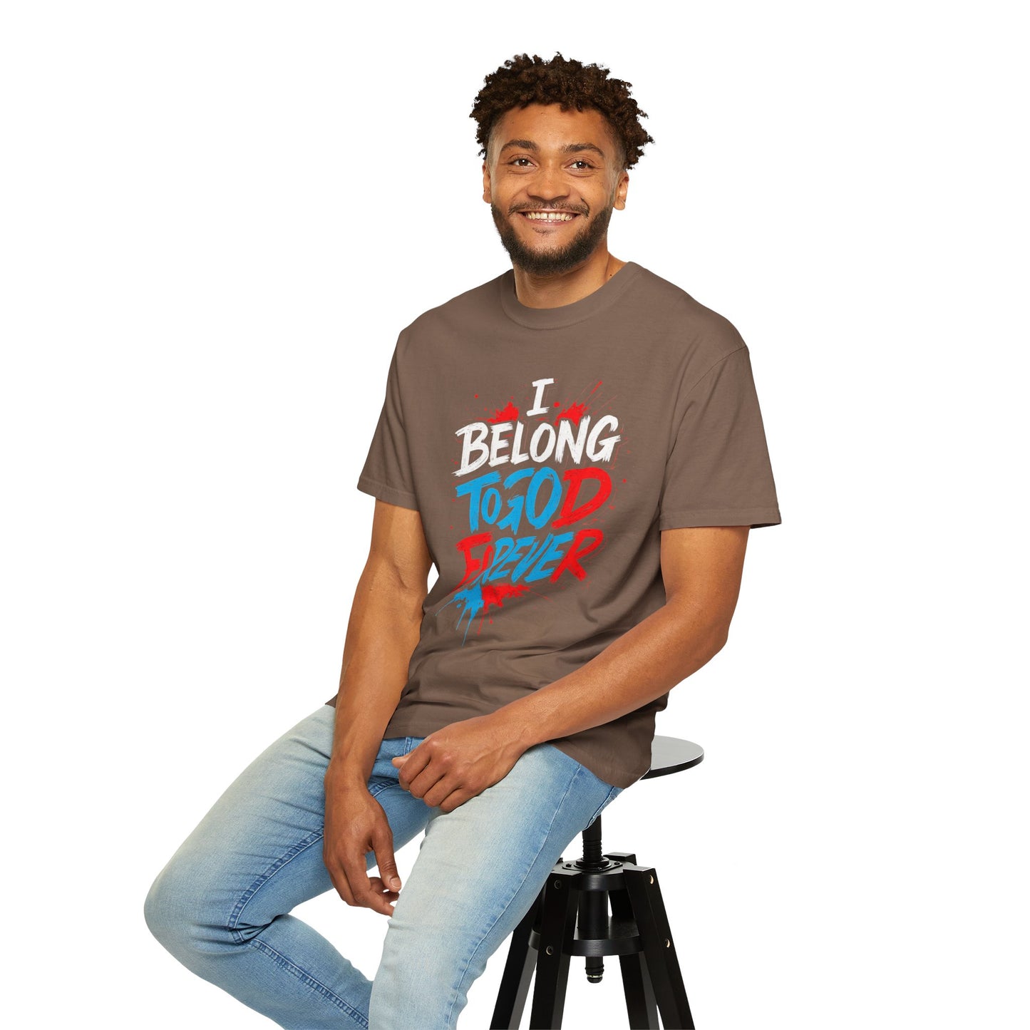 Inspirational Unisex T-Shirt - 'To God Forever'
