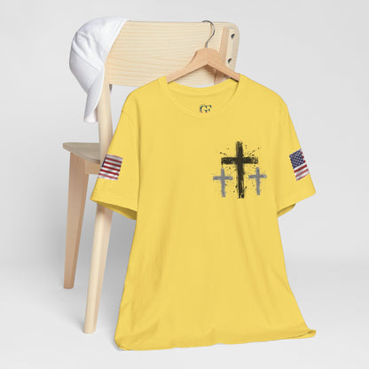 Patriotic Graphic T-Shirt – USA Flag Tee for 4th of July, Memorial Day, Veterans | Unisex American Pride Shirt | Summer Freedom Apparel