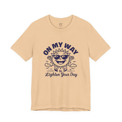 Sunny Vibes T-Shirt – Unisex Graphic Tee for Summer | Funny Casual Shirt, Gift for Friends, Positive Mood Tee