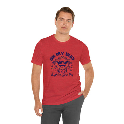 Sunny Vibes T-Shirt – Unisex Graphic Tee for Summer | Funny Casual Shirt, Gift for Friends, Positive Mood Tee