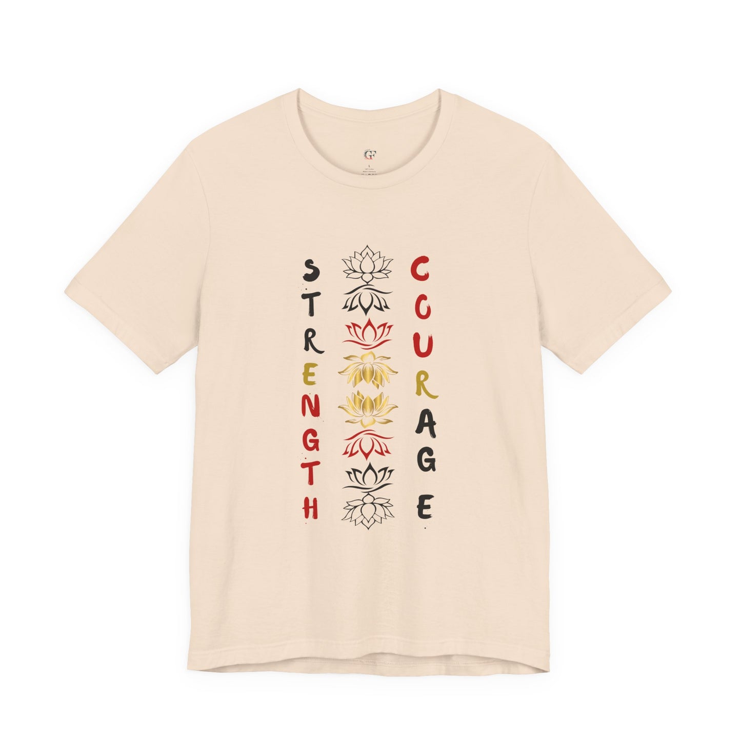 Strength and Courage Graphic Unisex Tee