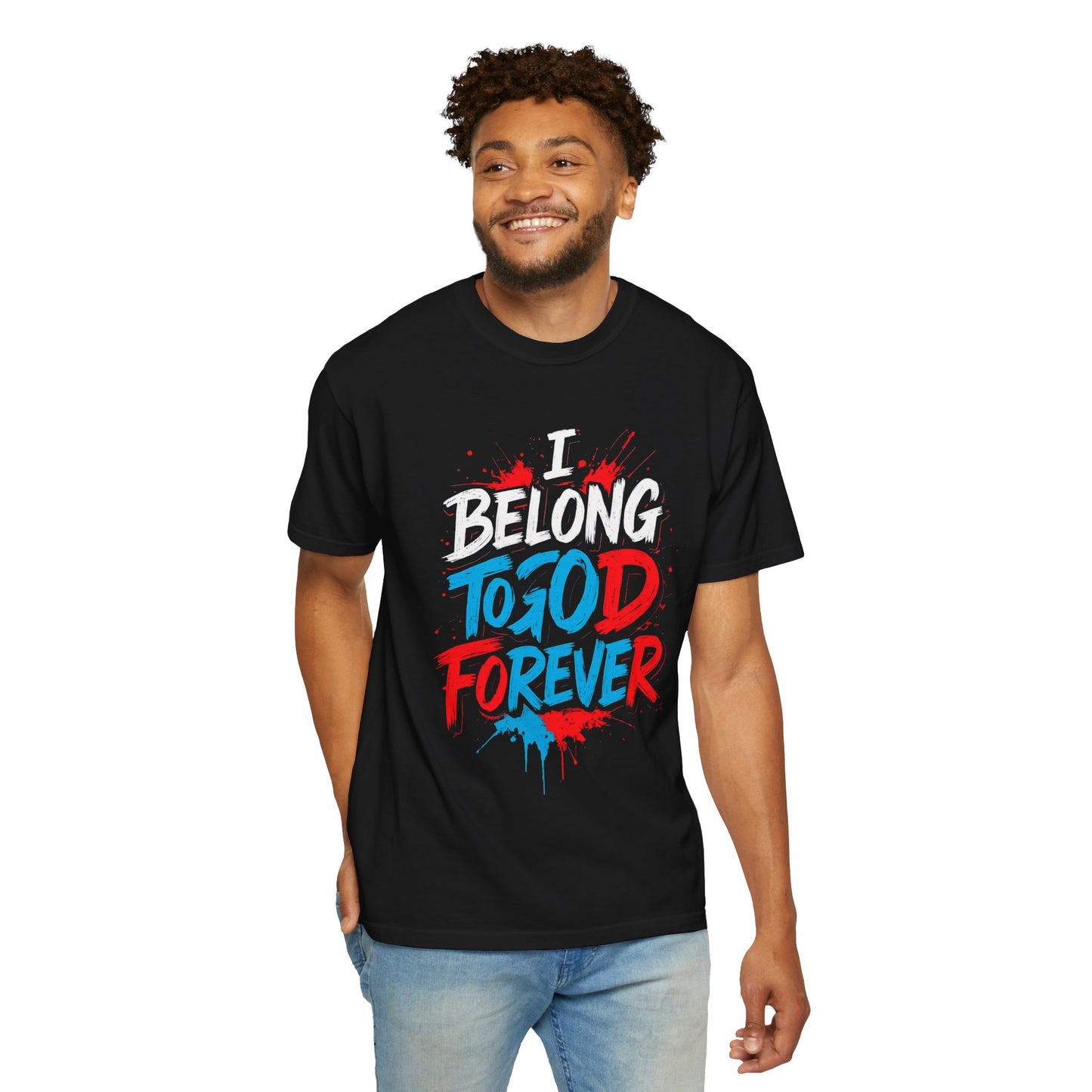 Inspirational Unisex T-Shirt - 'To God Forever'
