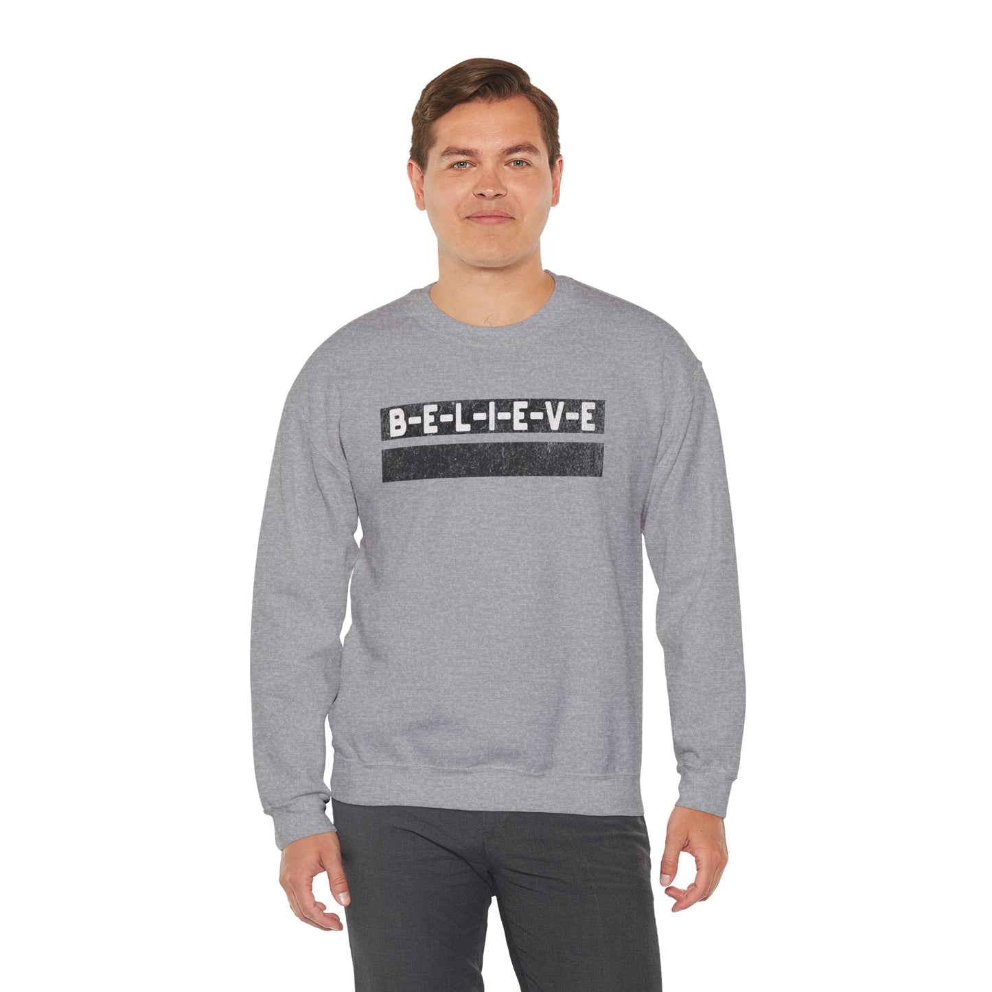 Believe Inspirational Unisex Sweatshirt