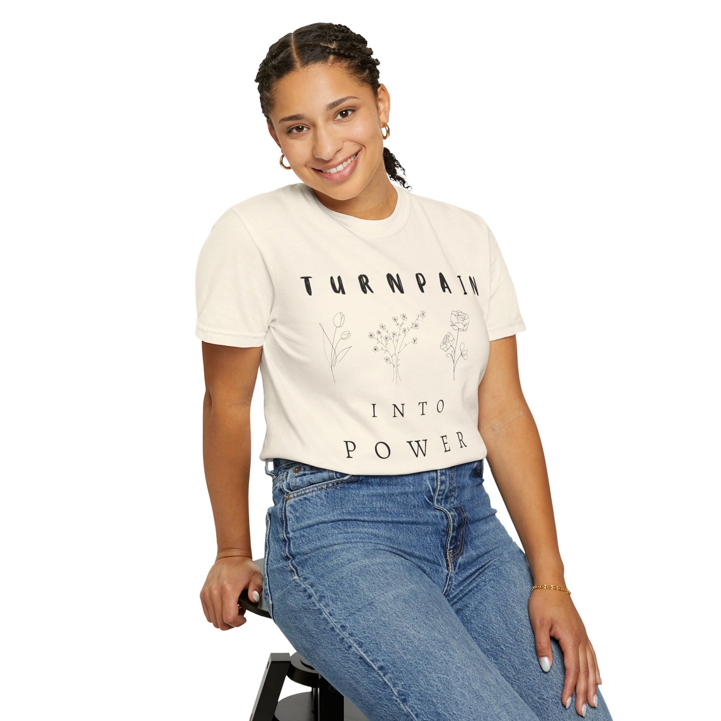 Empowerment Unisex Tee | Turn Pain into Power Women T-Shirt