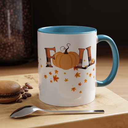 Coffee Mug | Autumn Pumpkin Mug | Cozy Fall Halloween Drinkware | Seasonal Thanksgiving Gift