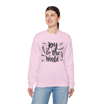 Christmas Joy to the World Crewneck Sweatshirt
