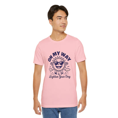 Sunny Vibes T-Shirt – Unisex Graphic Tee for Summer | Funny Casual Shirt, Gift for Friends, Positive Mood Tee