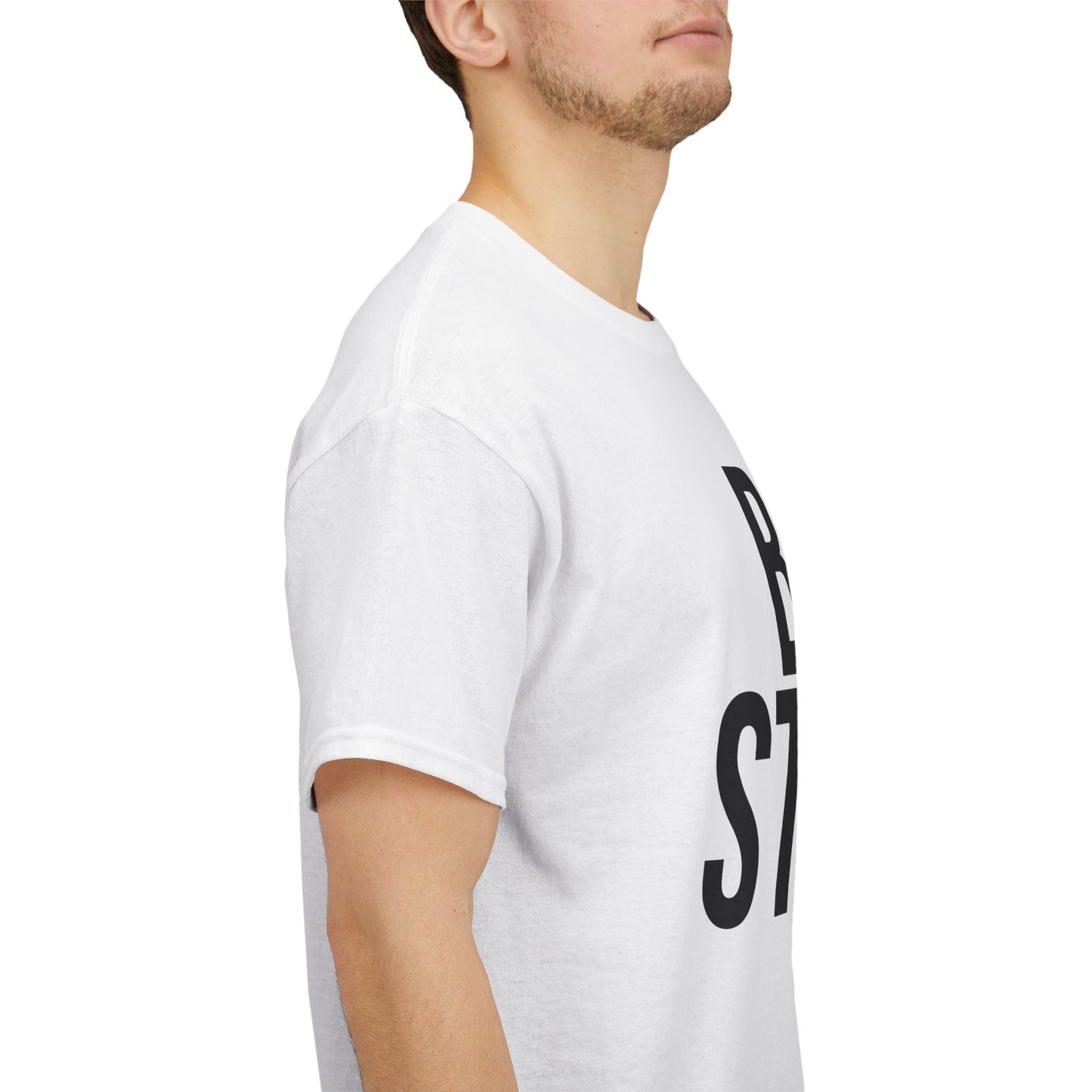Inspirational Unisex Heavy Cotton Tee - "Be Still and Know" - Perfect for Mindfulness and Everyday Comfort