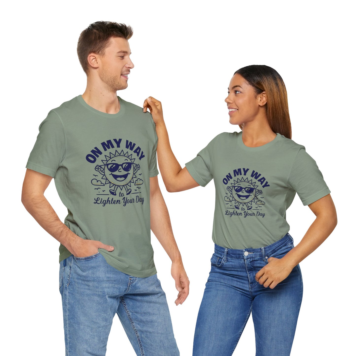 Sunny Vibes T-Shirt – Unisex Graphic Tee for Summer | Funny Casual Shirt, Gift for Friends, Positive Mood Tee