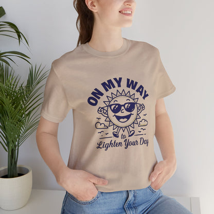 Sunny Vibes T-Shirt – Unisex Graphic Tee for Summer | Funny Casual Shirt, Gift for Friends, Positive Mood Tee