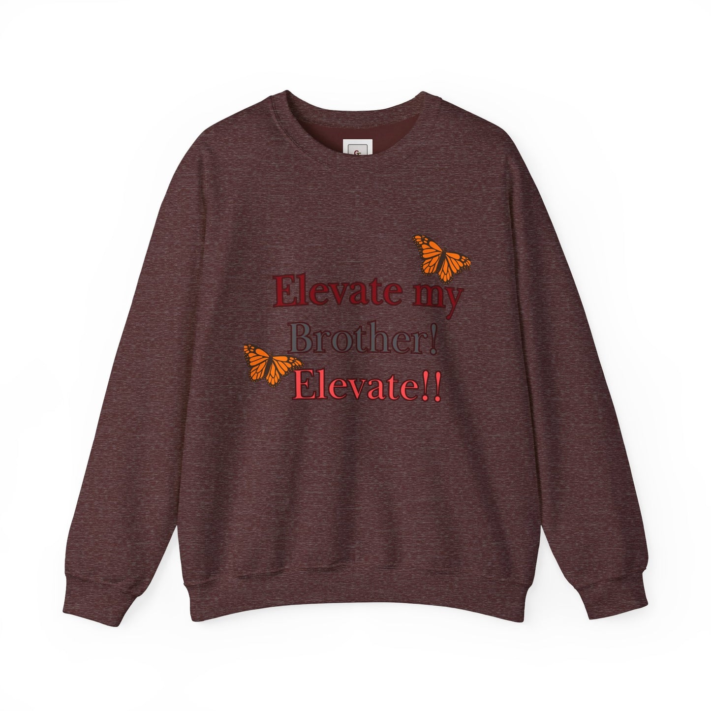 Butterfly Crewneck Sweatshirt - Unisex Inspirational Wear
