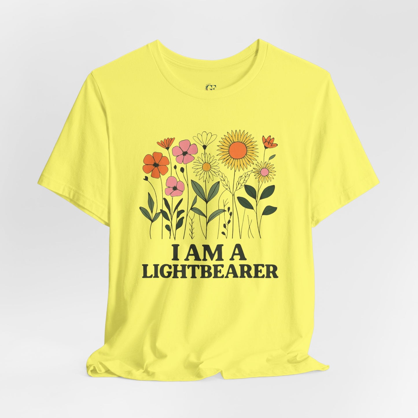 Floral Tee Inspirational Positive Message Garden Gift