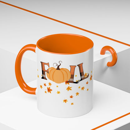 Coffee Mug | Autumn Pumpkin Mug | Cozy Fall Halloween Drinkware | Seasonal Thanksgiving Gift