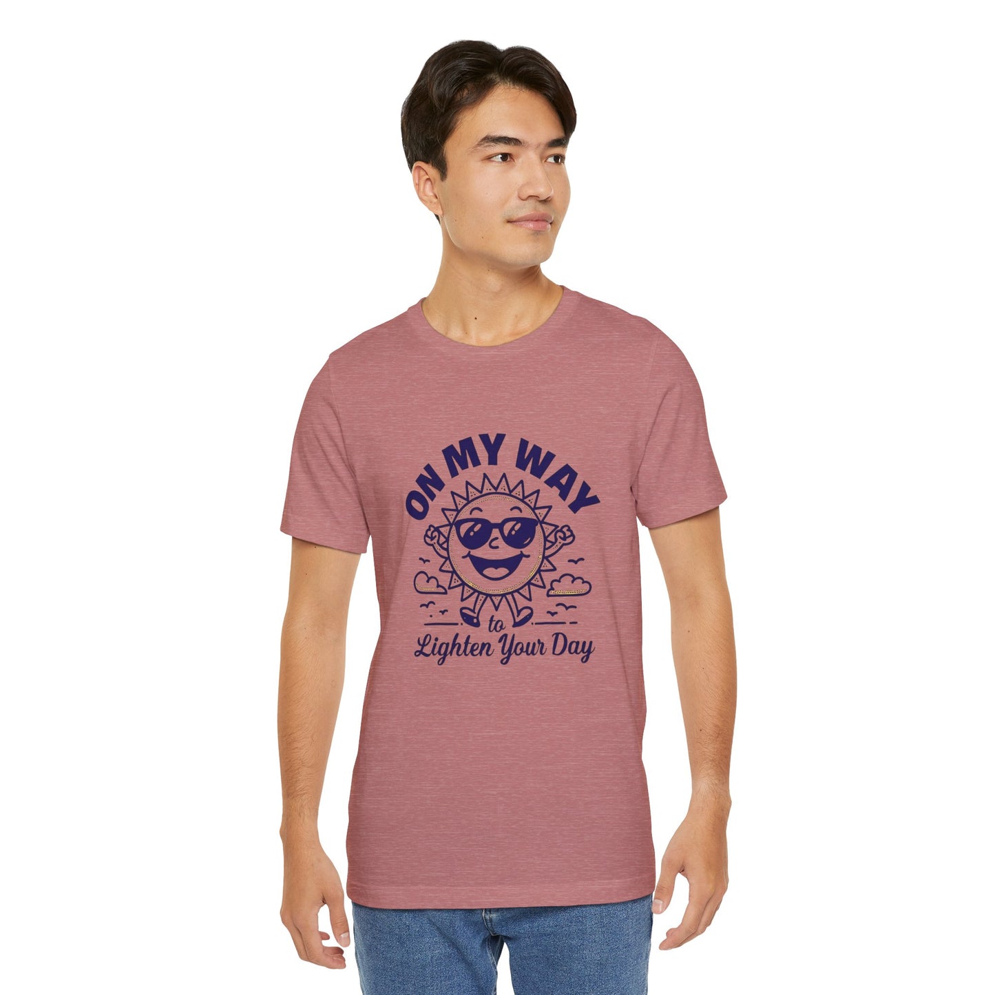 Sunny Vibes T-Shirt – Unisex Graphic Tee for Summer | Funny Casual Shirt, Gift for Friends, Positive Mood Tee