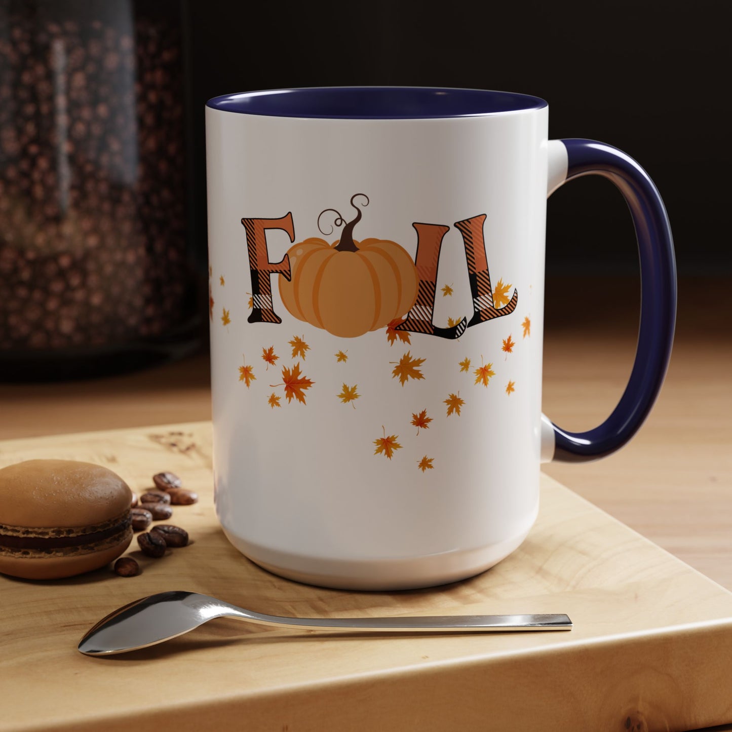 Coffee Mug | Autumn Pumpkin Mug | Cozy Fall Halloween Drinkware | Seasonal Thanksgiving Gift