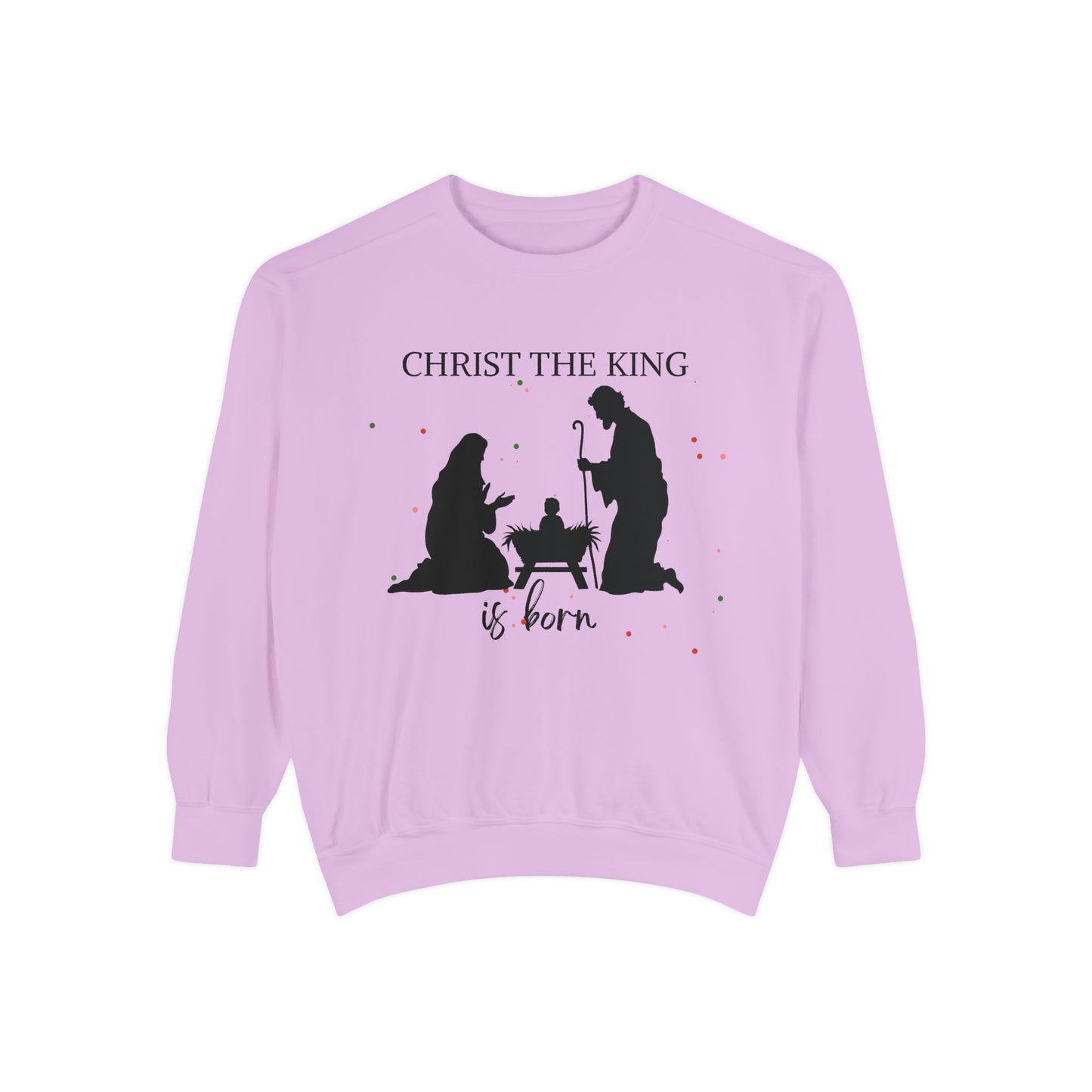 Christmas Garment-Dyed Sweatshirt