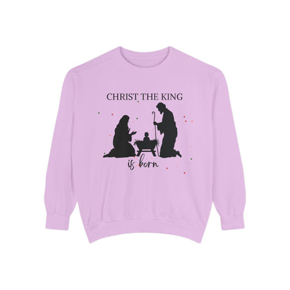 Christmas Garment-Dyed Sweatshirt