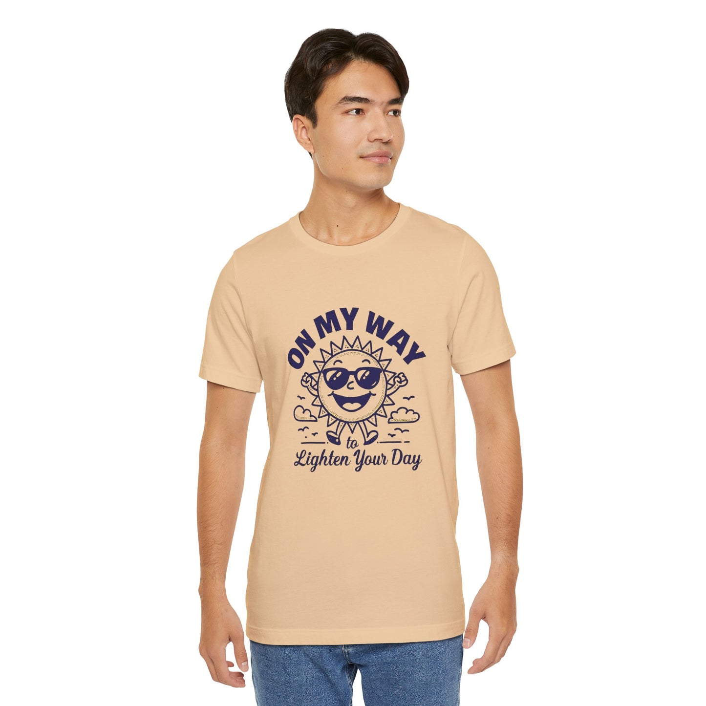 Sunny Vibes T-Shirt – Unisex Graphic Tee for Summer | Funny Casual Shirt, Gift for Friends, Positive Mood Tee