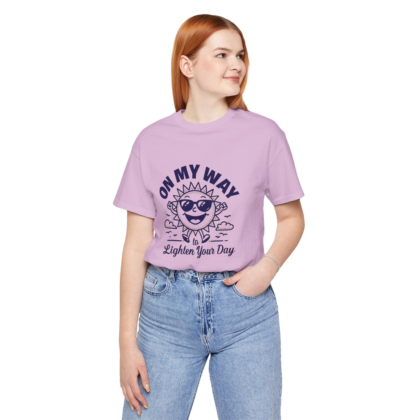 Sunny Vibes T-Shirt – Unisex Graphic Tee for Summer | Funny Casual Shirt, Gift for Friends, Positive Mood Tee
