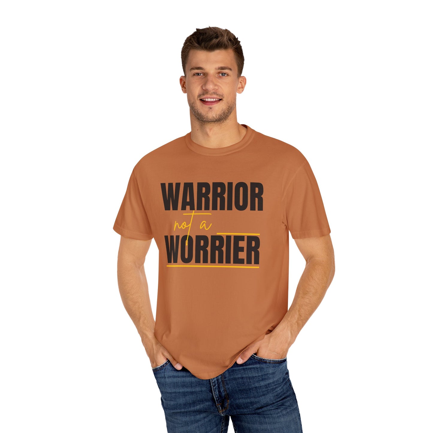 Warrior Not a Worrier T-Shirt - Motivational Unisex Tee