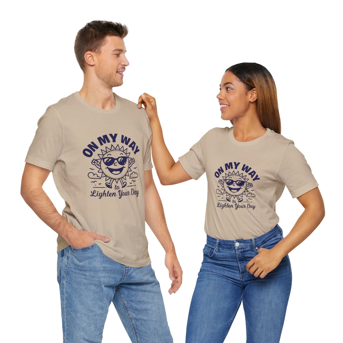 Sunny Vibes T-Shirt – Unisex Graphic Tee for Summer | Funny Casual Shirt, Gift for Friends, Positive Mood Tee