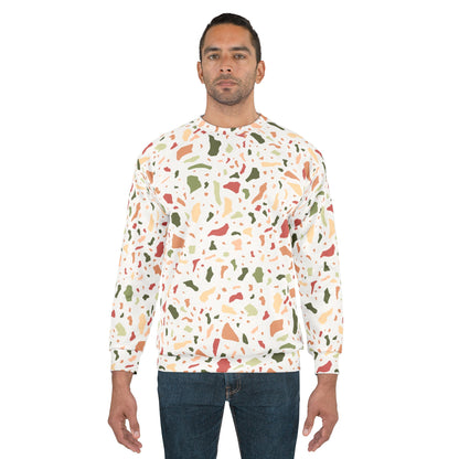Colorful Print Unisex Sweatshirt - Cozy & Trendy for All Seasons
