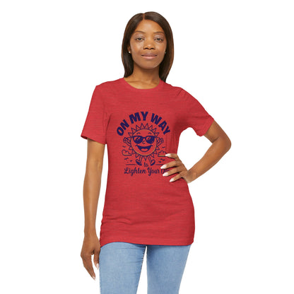 Sunny Vibes T-Shirt – Unisex Graphic Tee for Summer | Funny Casual Shirt, Gift for Friends, Positive Mood Tee