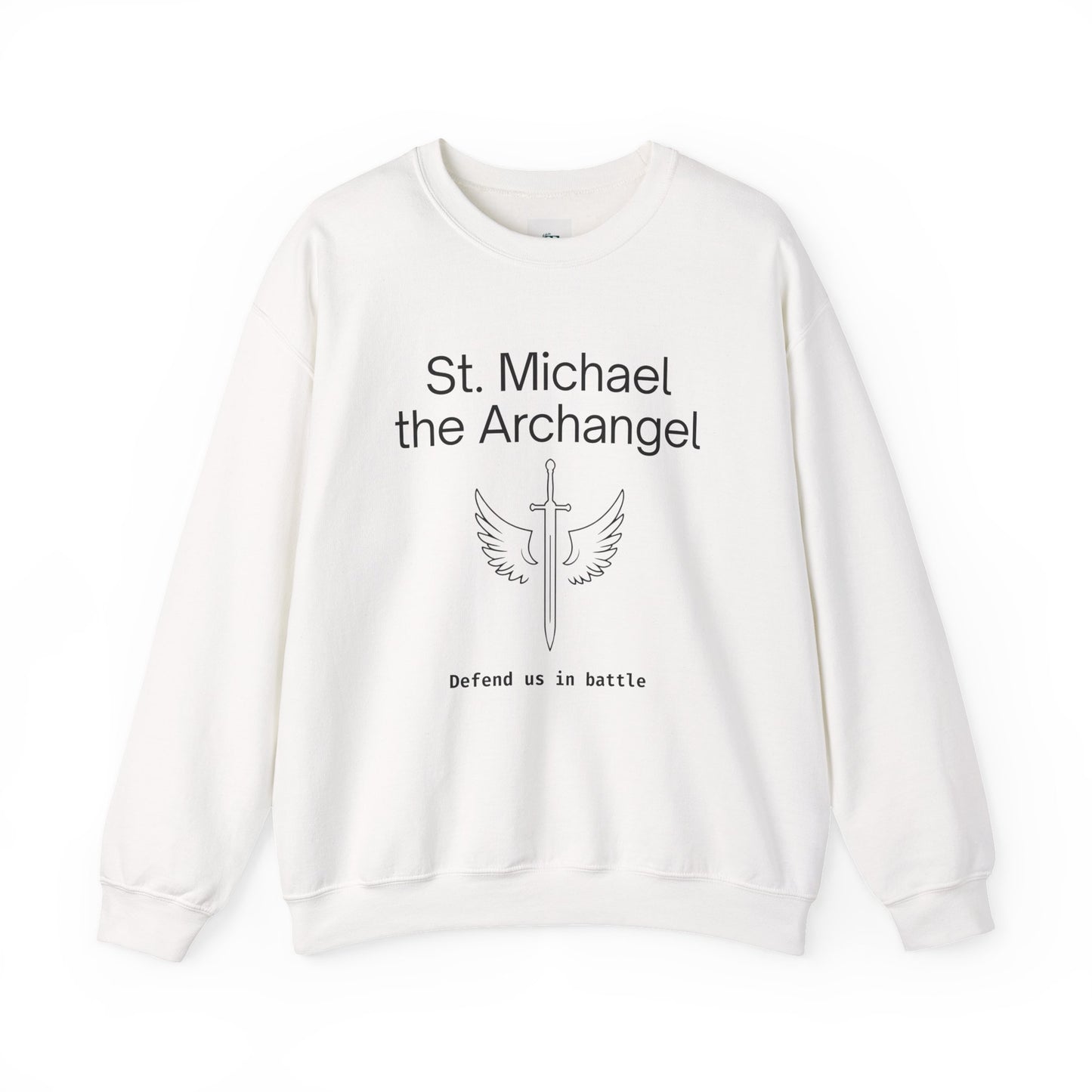 St Michael Crewneck Sweatshirt - Faith Inspired Unisex