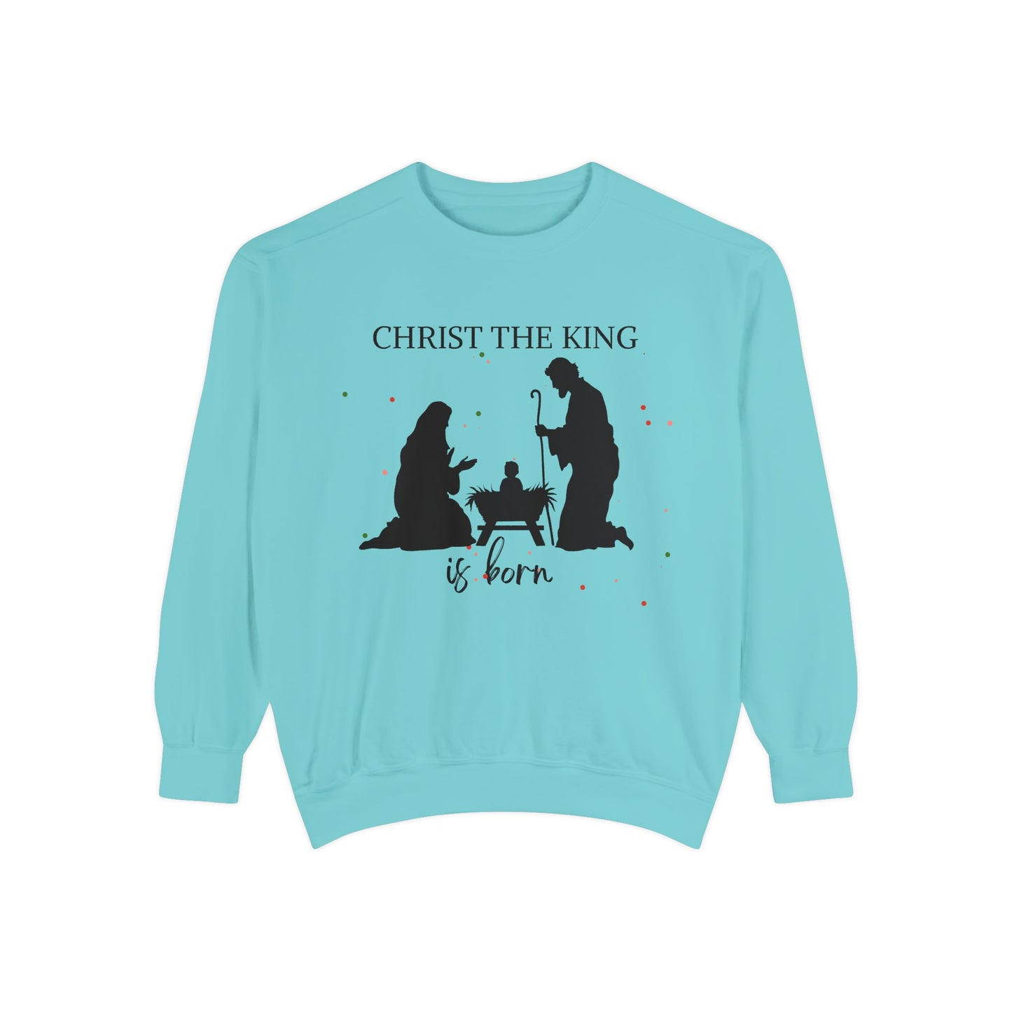 Christmas Garment-Dyed Sweatshirt