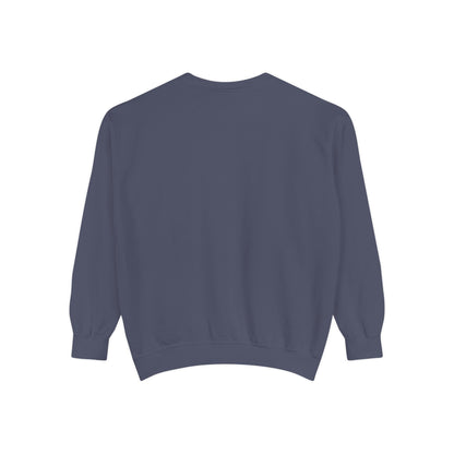 Positive Garment-Dyed Sweatshirt - Inspirational Motivational Jumper Cozy Crewneck