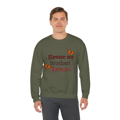 Butterfly Crewneck Sweatshirt - Unisex Inspirational Wear