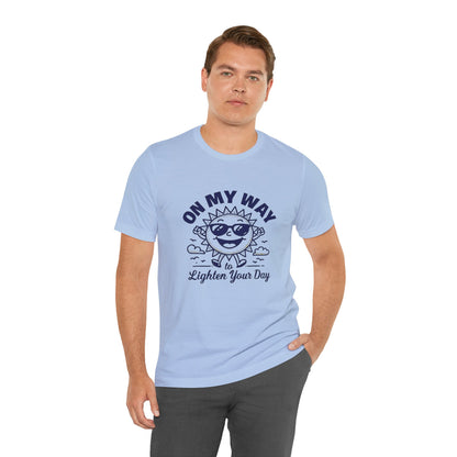 Sunny Vibes T-Shirt – Unisex Graphic Tee for Summer | Funny Casual Shirt, Gift for Friends, Positive Mood Tee