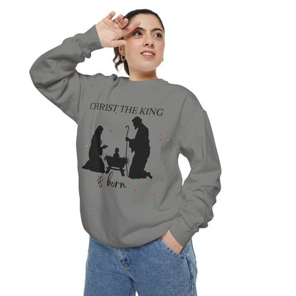 Christmas Garment-Dyed Sweatshirt