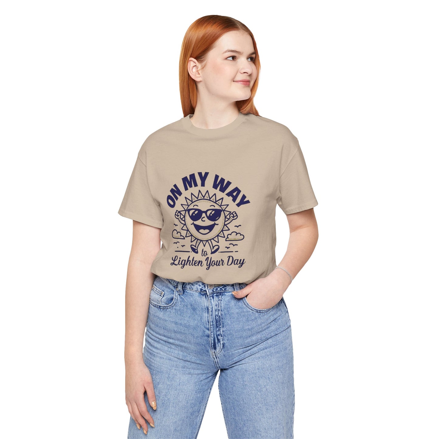 Sunny Vibes T-Shirt – Unisex Graphic Tee for Summer | Funny Casual Shirt, Gift for Friends, Positive Mood Tee