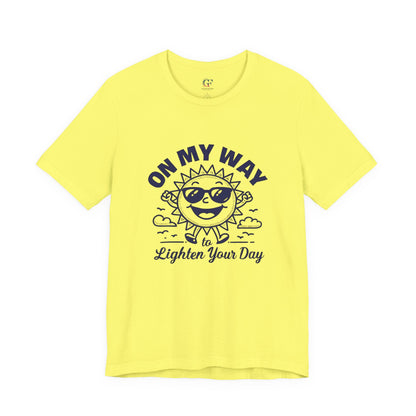 Sunny Vibes T-Shirt – Unisex Graphic Tee for Summer | Funny Casual Shirt, Gift for Friends, Positive Mood Tee