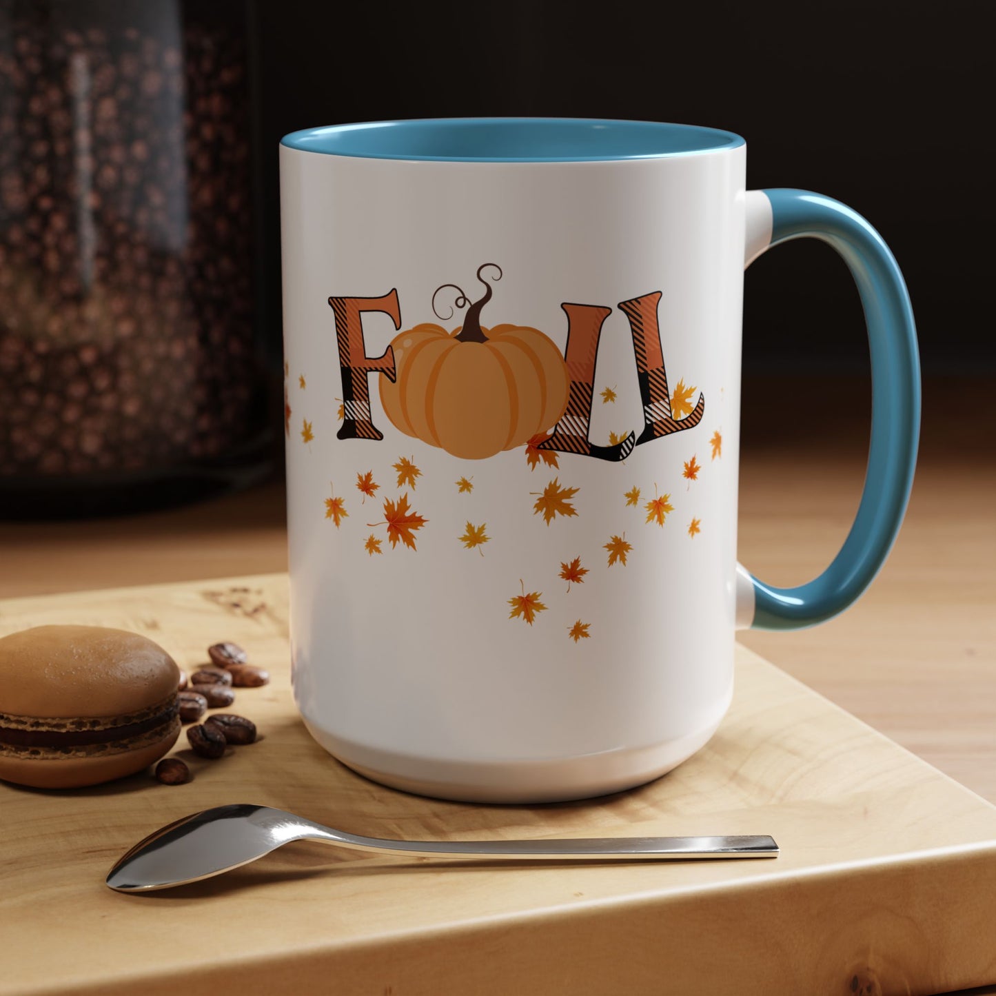 Coffee Mug | Autumn Pumpkin Mug | Cozy Fall Halloween Drinkware | Seasonal Thanksgiving Gift