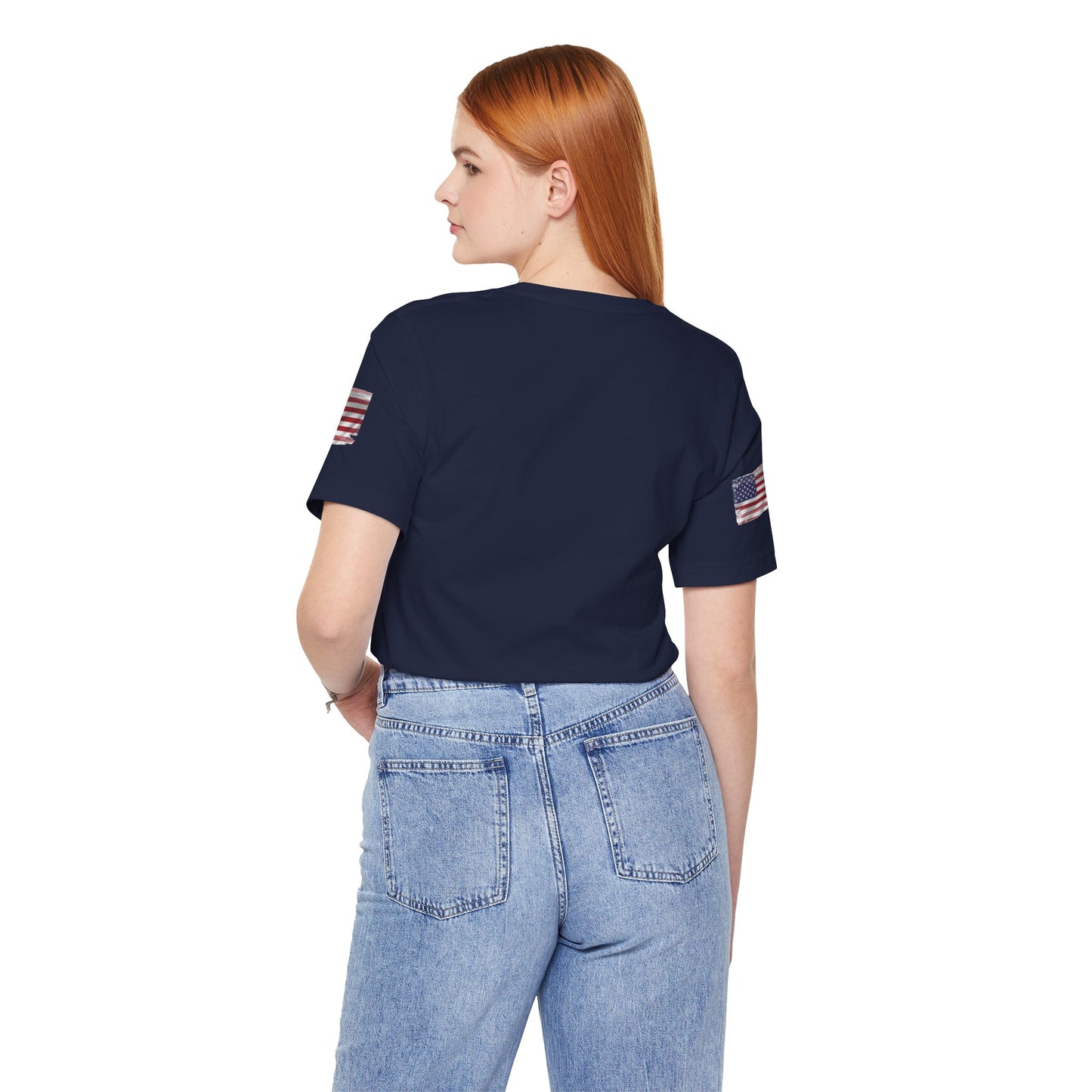 Patriotic USA Graphic T-Shirt – Unisex Red, White & Blue Tee | Independence Day, Memorial Day, Veteran Gift | Summer Americana Shirt