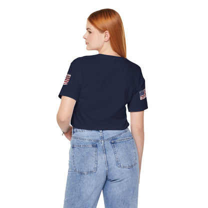 Patriotic USA Graphic T-Shirt – Unisex Red, White & Blue Tee | Independence Day, Memorial Day, Veteran Gift | Summer Americana Shirt