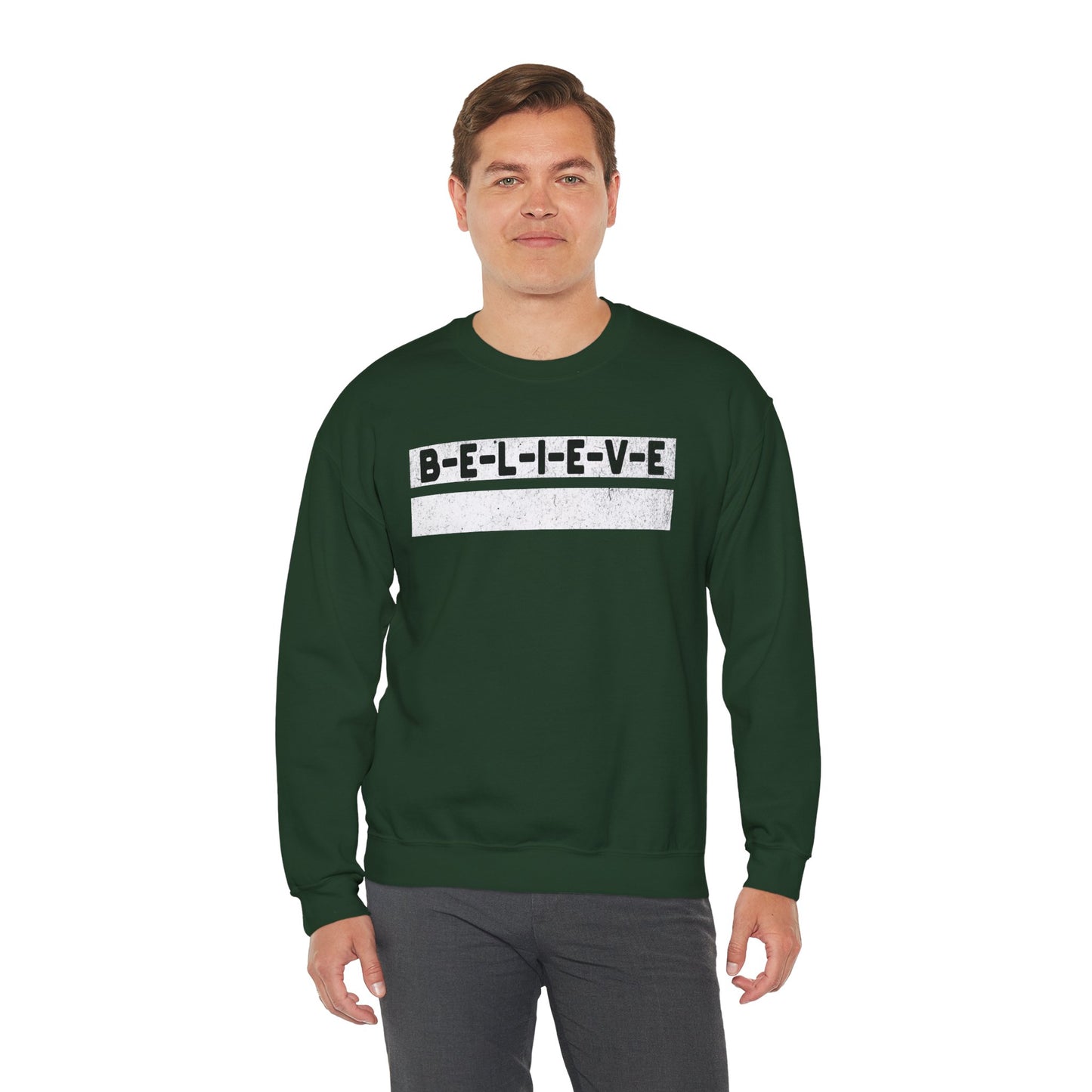Believe Inspirational Unisex Sweatshirt