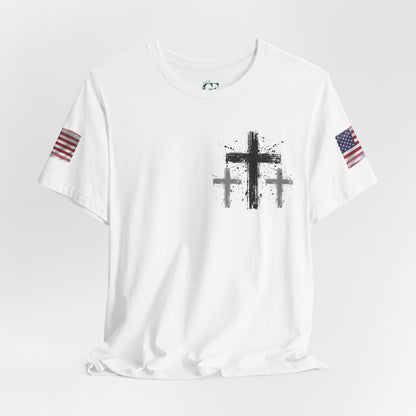 Patriotic Graphic T-Shirt – USA Flag Tee for 4th of July, Memorial Day, Veterans | Unisex American Pride Shirt | Summer Freedom Apparel