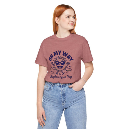 Sunny Vibes T-Shirt – Unisex Graphic Tee for Summer | Funny Casual Shirt, Gift for Friends, Positive Mood Tee
