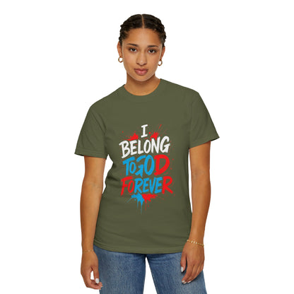 Unisex T-Shirt with 'To God Forever' Design | Inspirational Apparel, Faith Merchandise, Spiritual T-Shirt, Gift for Believers, Casual Wear